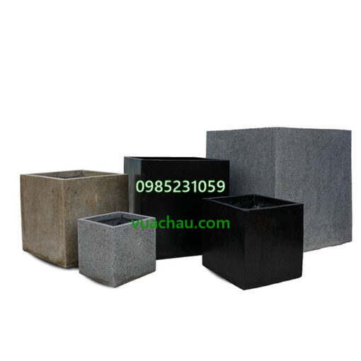 Chậu cảnh vuông trang trí sân vườn